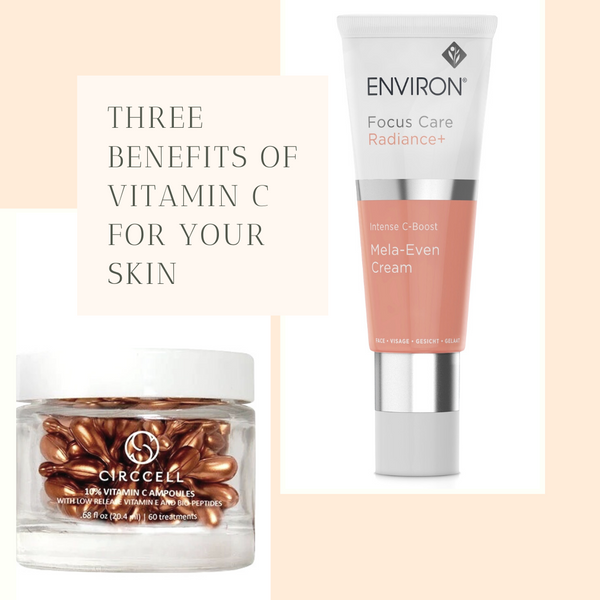 Three Benefits of Vitamin C for Your Skin