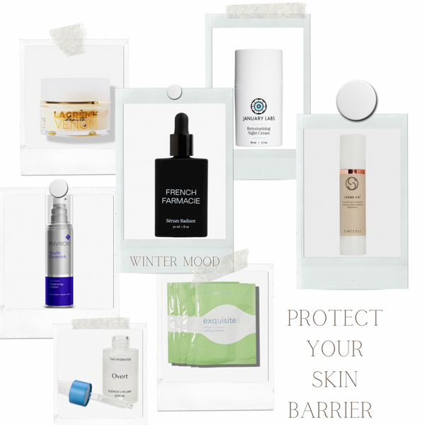 Winter Skin Product Mood Board: Protect Your Skin Barrier
